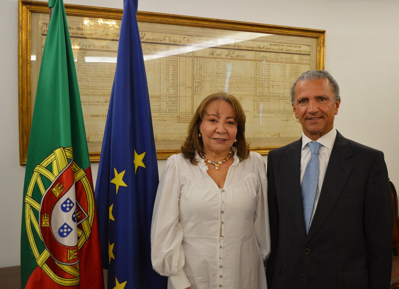 Tribunal de Contas recebe visita da Auditora-Geral da Colômbia para aprofundar cooperação
