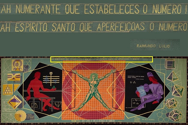 MAIS UM PORMENOR DA TAPEÇARIA “O NÚMERO” DE ALMADA NEGREIROS